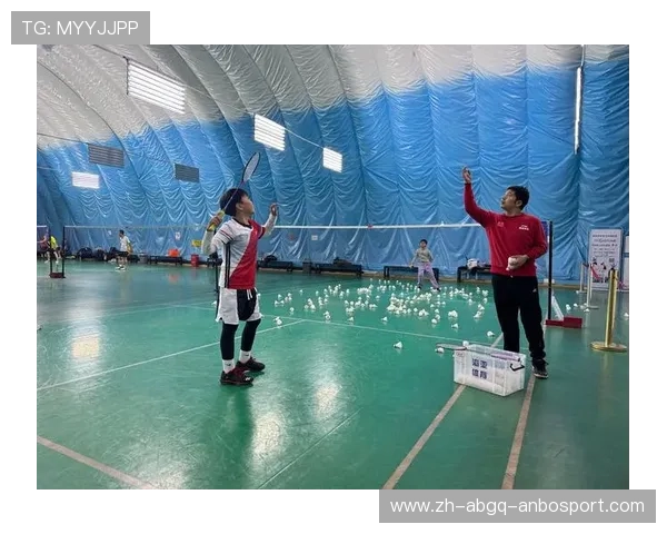 羽毛球滑板推球训练